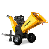 MechMaxx 6 inch E-start B&S VANGUARD 408cc 14hp Gasoline Engine Powered Drum Wood Chipper,   P4206