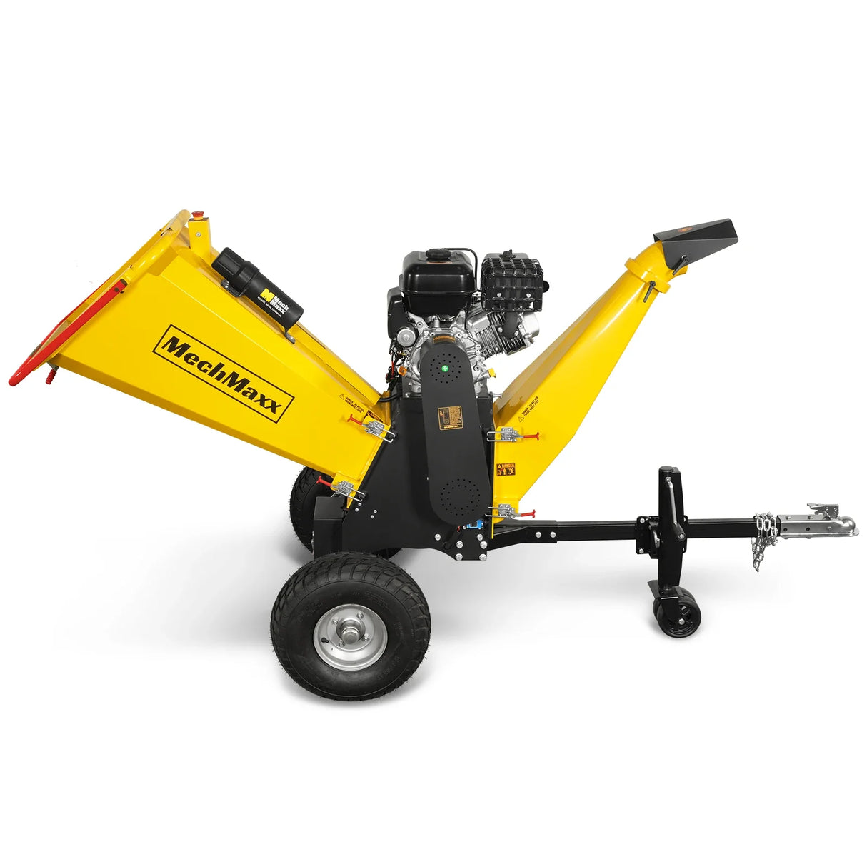 MechMaxx 6 inch E-start ZONSEN 459cc 15hp Gasoline Engine Powered Drum Wood Chipper,  P4206