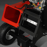MechMaxx 6 inch E-start B&S VANGUARD 408cc 14hp Gasoline Engine Powered Drum Wood Chipper ,  P4206