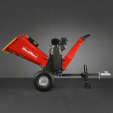 MechMaxx 6 inch E-start B&S VANGUARD 408cc 14hp Gasoline Engine Powered Drum Wood Chipper ,  P4206