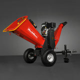 MechMaxx 6 inch E-start B&S VANGUARD 408cc 14hp Gasoline Engine Powered Drum Wood Chipper ,  P4206