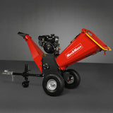 MechMaxx 6 inch E-start B&S VANGUARD 408cc 14hp Gasoline Engine Powered Drum Wood Chipper ,  P4206