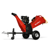 MechMaxx 6 inch E-start B&S VANGUARD 408cc 14hp Gasoline Engine Powered Drum Wood Chipper ,  P4206