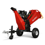 MechMaxx 6 inch E-start B&S VANGUARD 408cc 14hp Gasoline Engine Powered Drum Wood Chipper ,  P4206