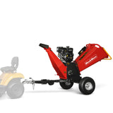 MechMaxx 6 inch E-start B&S VANGUARD 408cc 14hp Gasoline Engine Powered Drum Wood Chipper ,  P4206