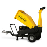MechMaxx 5 inch E-start DUCAR 420cc 15hp Gasoline Engine Powered Drum Wood Chipper with Towbar ,  PGS1500