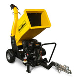 MechMaxx 5 inch E-start DUCAR 420cc 15hp Gasoline Engine Powered Drum Wood Chipper with Towbar ,  PGS1500