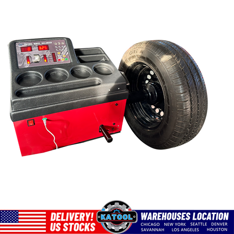 Katool KT-715S wheel balancer dimensions and layout