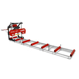 MechMaxx 36" MAX Portable Sawmill, 25HP 750cc ZONSEN V-Twin Engine, 36" Board Width, 20' Track Length, (10 x Blades Included), SM-36MAX