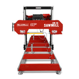 MechMaxx 36" MAX Portable Sawmill, 25HP 750cc ZONSEN V-Twin Engine, 36" Board Width, 20' Track Length, SM-36MAX
